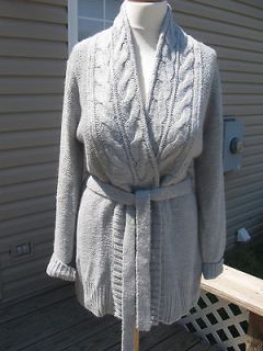 Newly listed Apt.9 Wool Cable Knit Cardigan Coat Gray XL NWT
