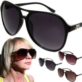 Womens DG Fashion Aviator Sunglasses Celebrity Oversized Designer 
