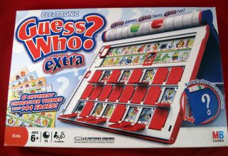 Guess Who ? Extra Board Game Electronic 6 Character Sheets 6+