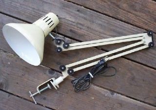 Industrial Metal Flexible Adjustable Drafting Lamp Light with Clamp