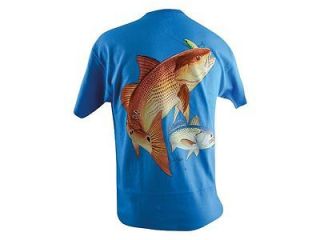 Guy Harvey Redfish Seatrout T Shirt