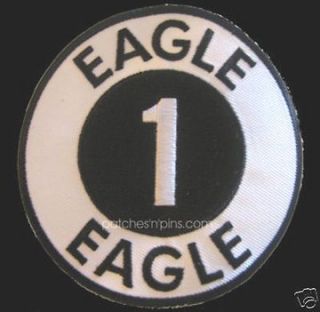 Space1999 Eagle 1 Logo 3.5 Uniform Patch  FREE S&H (SPPA 1904)