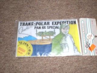 TRANS POLAR EXPEDITION PAN RX SPECIAL Sew On Label NEW IN PACKAGE