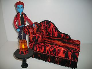 Newly listed Monster High Chaise Lounge Bed for Holt Hyde + Record 