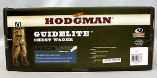 Hodgman Guidelite Chest Wader Mossy Oak Duck Blind Camo Size 11 STOUT 