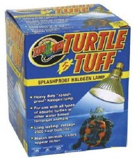 Zoo Med Turtle Tuff Halogen Bulb 75 Watt Light Heat