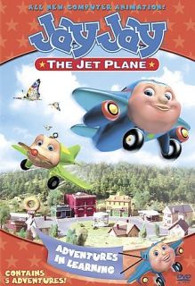 Jay Jay The Jet Plane   Adventures in Learning, Acceptable DVD, Sandy 