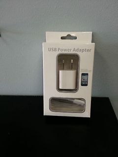 iphone 5 home charger and LIGHTING USB cable