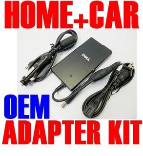 HOME + CAR KIT Genuine DELL Inspiron 14R 15R N4110 N5110 AC Adapter 