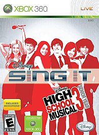 Disney Sing It High School Musical 3 Senior Year Includes Microphone 