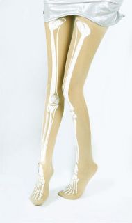 skeleton tights in Hosiery & Socks