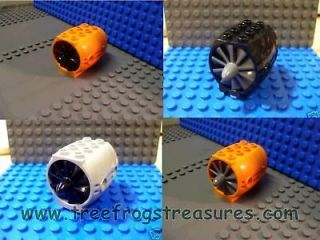 LEGO JET TURBINE ENGINE YOU CHOOSE THE COLOR *NEW* jet
