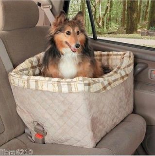 Jumbo Deluxe Solvit Pet Booster Seat Tagalong Dog Cat Car Carrier SUV 
