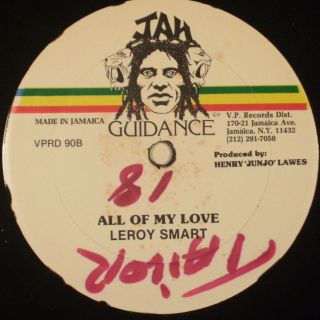 REGGAE SINGLE MICHIGAN & SMILIE What Type Of World LEROY SMART All Of 