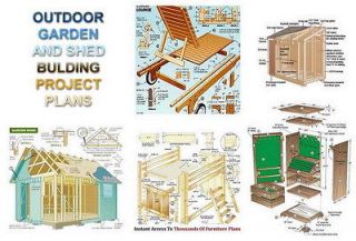 HOW TO BUILD GARDEN SHED, DOG HOUSES, WOODWORKING PLANS, BUILDING 