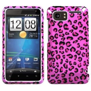 For AT&T HTC Vivid HARD Protector Case Snap on Phone Cover Pink 