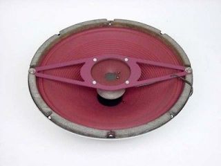 RARE Vintage Stromberg Carlson Slimline 12 Coaxial Woofer Speaker Red 