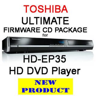   FREE & V4.0 FIRMWARE UPDATE CD PACK FOR TOSHIBA HD EP35 HD DVD PLAYER
