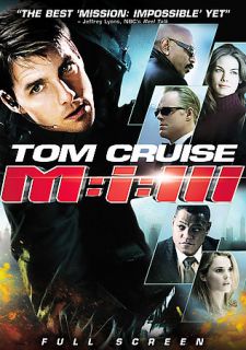 Mission Impossible III DVD, 2006, Single Disc Full Screen