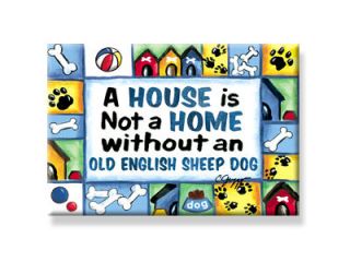 Old English Sheep Dog MAGNET 200 breeds in  store