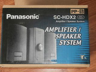 PANASONIC SC HDX2 AMPLIFIER/ SPEAKER SYSTEM NEW IN BOX