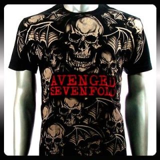 Avenged Sevenfold A7X Heavy Metal Rock T shirt Sz M