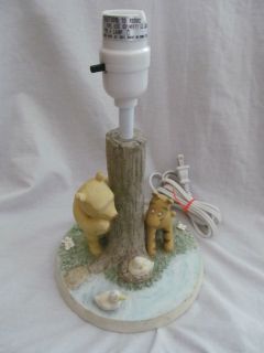 Rare* Disney Winnie the Pooh Classic Lamp By Michael & Company Tigger 