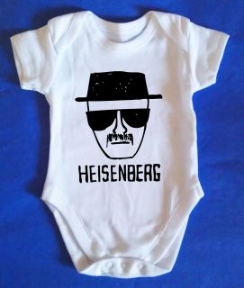 The Heisenberg Baby Grow / Body Suit, Retro, Baby Clothes, Breaking 