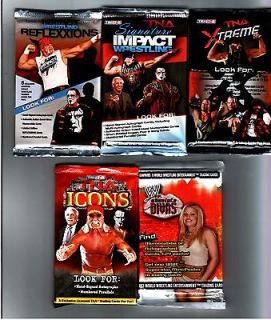 TNA WWE Trading Card 5 Pack Grab Bag Plus CTL 2008 Box Guaranteed 