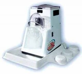 ICE SHAVER ICEE SNOW/SNO CONE MACHINE MAKER w/ HANDS FREE FOOT SWITCH 
