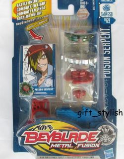 Beyblade Metal Fusion POISON SERPENT BB69 SW145SD Q65