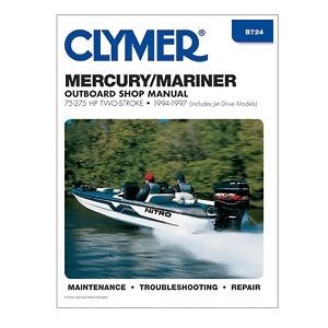   Repair Manual 75 275 HP Two Stroke Outboards & Jet Drive 1994 97