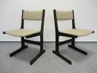 Farstrup chairs (2) Rosewood ? Danish Modern Jalk / Kristiansen Era 