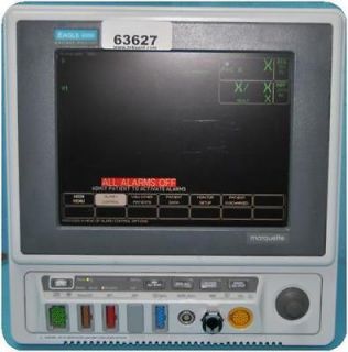 MARQUETTE EAGLE 4000 EKG NIBP IBP TEMP SPO2 & CO2 MONITOR ^