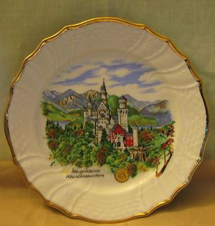 Hutschenreuther Germany Form Dresden Schloss Neuschwanstein Collectors 