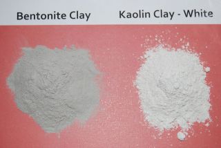 Pure Bentonite Clay, Kaolin Clay 2oz, 4oz, 8oz, 1lb, 5lb, 10lb Free 