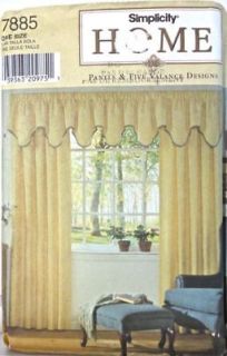 sewing pattern valance in Home Decor Patterns