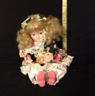 Porcelain Animated Music Doll Its a Small World