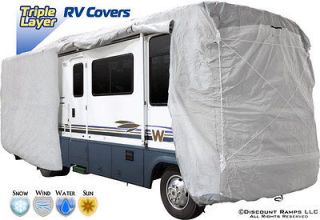   TRIPLE LAYER RV MOTORHOME 28 30 FOOT COVER 3% UV PROTECTION (RV 2830