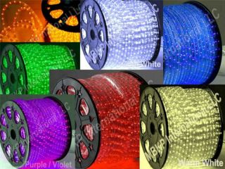   or Choose Color LED Rope Lights   Up to 150 feet   Lighting 3/8in