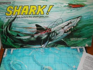   GAME   1970S   RARE GAME   JAWS GAME   SHARK   PETER PAN PLAYTHINGS