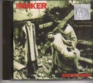CL401) The Maker, Beats Not Bombs   2004 CD