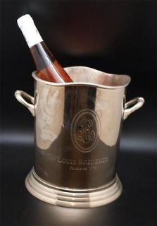 Silver Plated Wine / Champagne Ice Cooler Bucket   Louis Roederer 