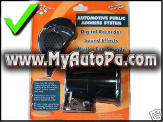 Coga PA/P.A. Mic System Truck/Car/RV/m​otorcycle Musical Music Horn