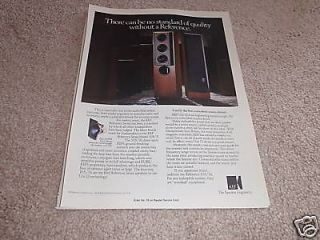 kef 105 3 uni q ad from 1990 reference nice ad expedited shipping 