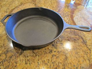 VINTAGE LODGE CAST IRON SKILLET~8SK~CL​EANED AND SEASONED~ READY FOR 