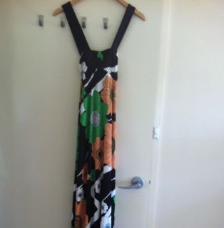 Summer Maxi Dress Floral Maternity Shiek Multicoloured Size 12