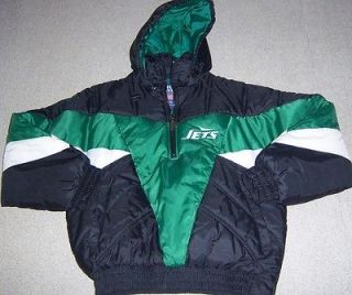 New York Jets Pro Player NFL Coat Adult M Hooded Embroidered