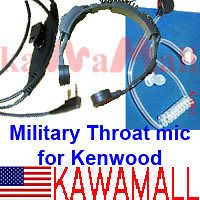   Flexible Throat Mic for Kenwood Radio TK 260G 270G 272 272G 308