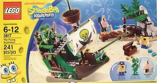 THE FLYING DUTCHMAN Spongebob Squarepants Lego Ghostship Set #3817 